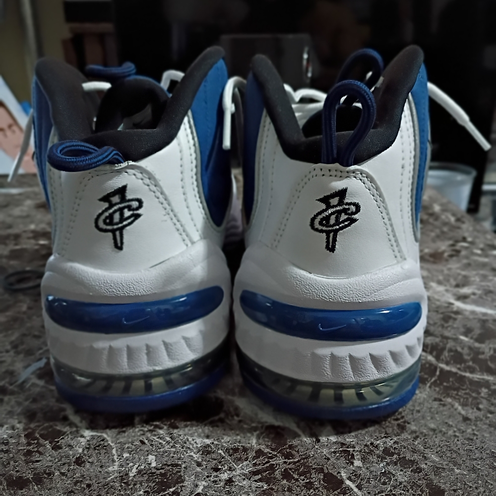 Nike Blue and White Sneakers - Picture 2 of 5
